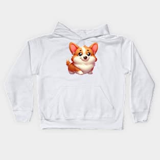 Cute Corgi Puppy Kids Hoodie